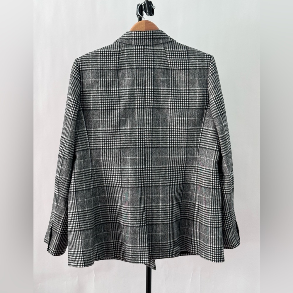 New Madewell Violet Alfa Wool Blend Blazer - Picture 6 of 7